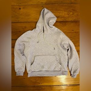 Marine Layer Matching Sweats Set - Hoodie and Jogger/Sweatpants, Quilted Purple